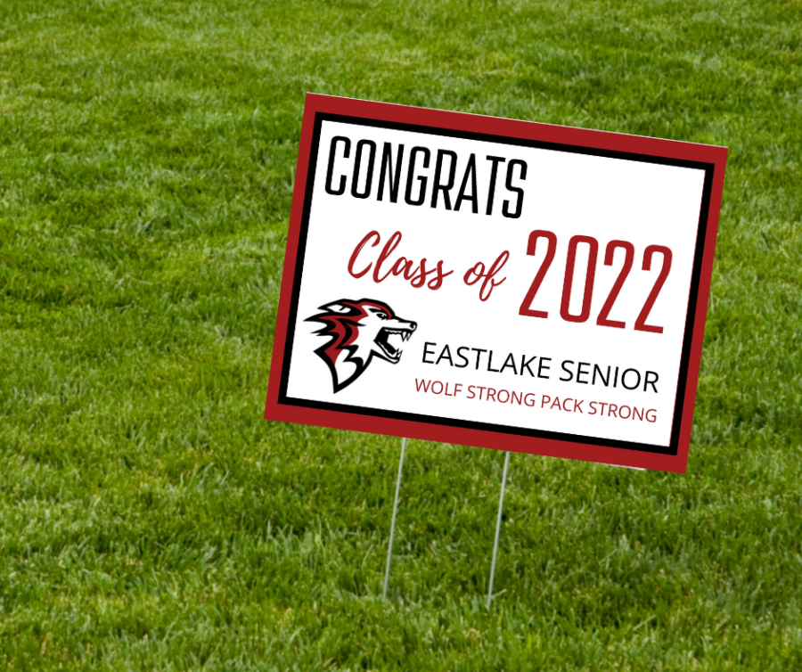 Last year's graduation yard sign (from ehsptsa.org).